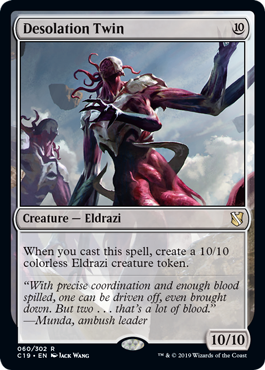 Desolation Twin - Commander 2019 Spoiler