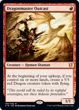 Dragonmaster Outcast - Commander 2019 Spoiler