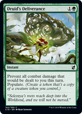 Druid's Deliverance - Commander 2019 Spoiler