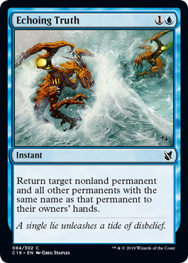 Echoing Truth - Commander 2019 Spoiler