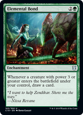 Elemental Bond - Commander 2019 Spoiler