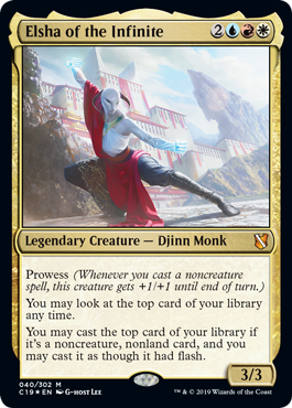 Elsha of the Infinite - Commander 2019 Spoiler