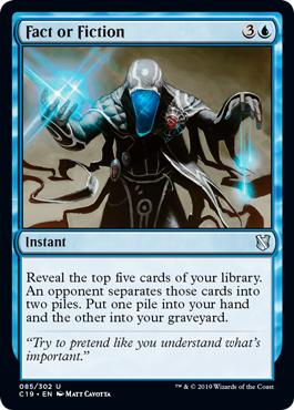 Fact or Fiction - Commander 2019 Spoiler