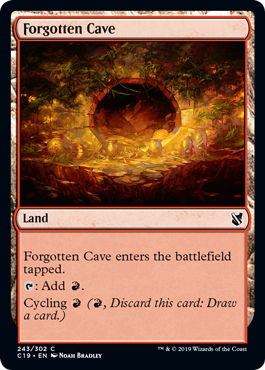 Forgotten Cave - Commander 2019 Spoiler