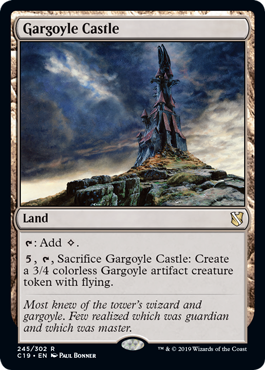 Gargoyle Castle - Commander 2019 Spoiler