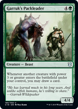 Garruk's Packleader - Commander 2019 Spoiler