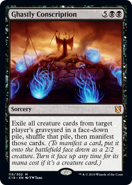 Ghastly Conscription - Commander 2019 Spoiler