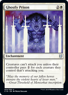 Ghostly Prison - Commander 2019 Spoiler