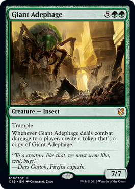 Giant Adephage - Commander 2019 Spoiler