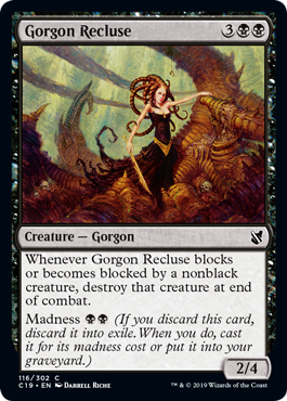 Gorgon Recluse - Commander 2019 Spoiler