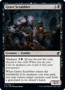 Grave Scrabbler - Commander 2019 Spoiler