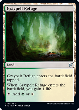 Graypelt Refuge - Commander 2019 Spoiler