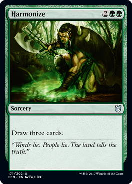 Harmonize - Commander 2019 Spoiler