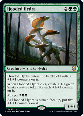 Hooded Hydra - Commander 2019 Spoiler