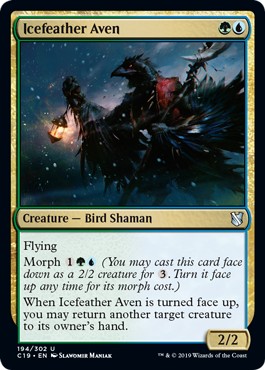 Icefeather Aven - Commander 2019 Spoiler