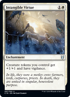 Intangible Virtue - Commander 2019 Spoiler