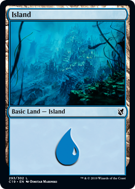 Island - Commander 2019 Spoiler