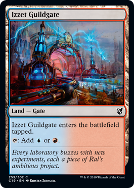 Izzet Guildgate - Commander 2019 Spoiler