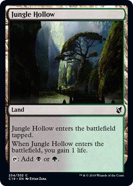 Jungle Hollow - Commander 2019 Spoiler