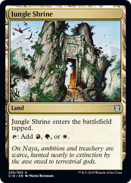 Jungle Shrine - Commander 2019 Spoiler