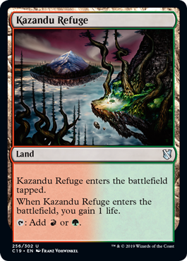 Kazandu Refuge - Commander 2019 Spoiler