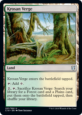 Krosan Verge - Commander 2019 Spoiler