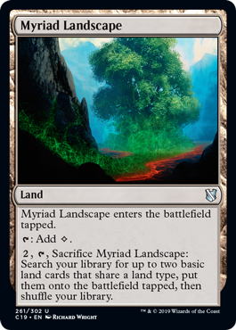 Myriad Landscape - Commander 2019 Spoiler