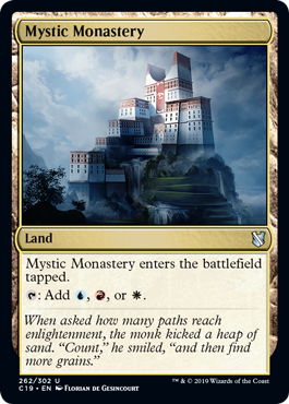 Mystic Monastery - Commander 2019 Spoiler