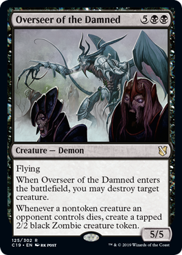 Overseer of the Damned - Commander 2019 Spoiler