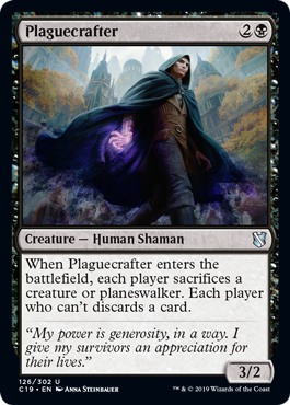 Plaguecrafter - Commander 2019 Spoiler