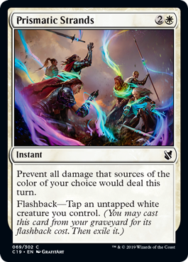 Prismatic Strands - Commander 2019 Spoiler