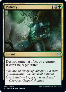 Putrefy - Commander 2019 Spoiler