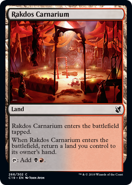 Rakdos Carnarium - Commander 2019 Spoiler
