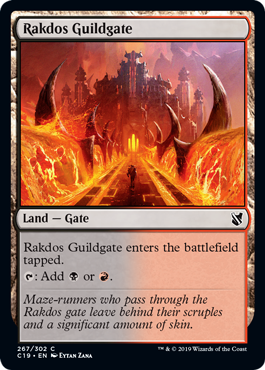 Rakdos Guildgate - Commander 2019 Spoiler