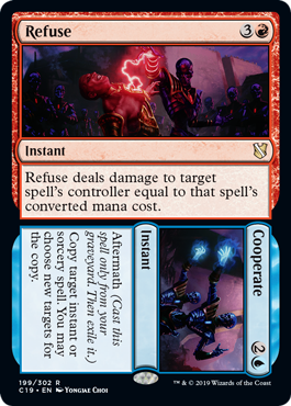 Refuse - Cooperate - Commander 2019 Spoiler