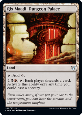 Rix Maadi, Dungeon Palace - Commander 2019 Spoiler