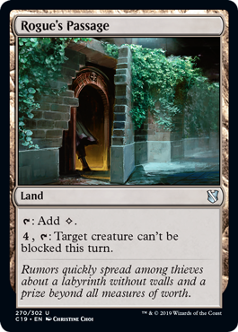 Rogue's Passage - Commander 2019 Spoiler