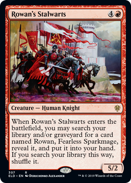 Rowan's Stalwarts - Throne of Eldraine Spoiler