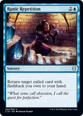 Runic Repetition - Commander 2019 Spoiler