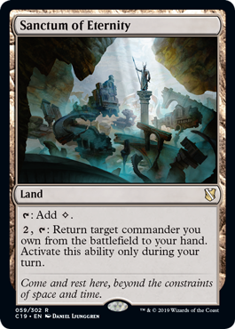 Sanctum of Eternity - Commander 2019 Spoiler