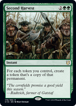 Second Harvest - Commander 2019 Spoiler