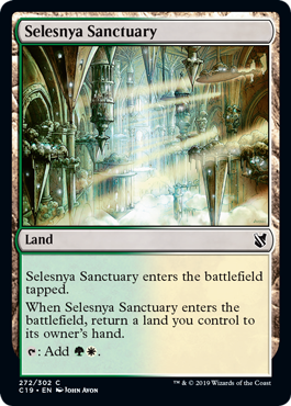 Selesnya Sanctuary - Commander 2019 Spoiler