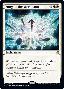 Song of the Worldsoul - Commander 2019 Spoiler