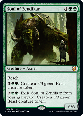 Soul of Zendikar - Commander 2019 Spoiler