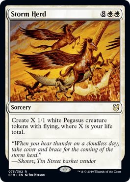 Storm Herd - Commander 2019 Spoiler