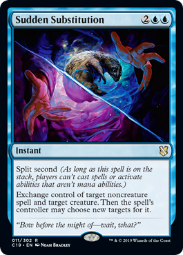 Sudden Substitution - Commander 2019 Spoiler