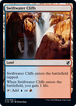 Swiftwater Cliffs - Commander 2019 Spoiler
