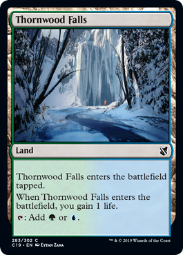 Thornwood Falls - Commander 2019 Spoiler