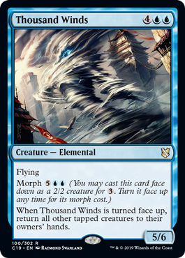 Thousand Winds - Commander 2019 Spoiler