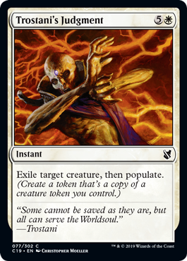 Trostani's Judgment - Commander 2019 Spoiler